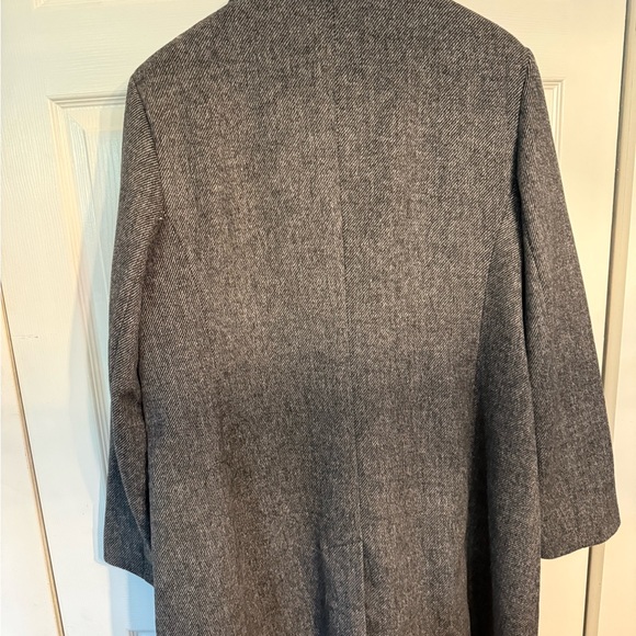 XL NWT Sam Edelman Women's Gray Tweed Coat retail was 240$ - Picture 3 of 6